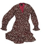 Anthropologie Hailee C Petra Leopard print wrap dress Photo 4