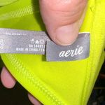 Aerie Perkier Pushup Strappy Back Bikini Top Neon Photo 5