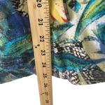 Sport Couture Size Medium Multicolor Vacation Tropical Floral Light Jacket‎ Blue Photo 7