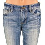 J.Crew Factory Matchstick Stretch Low Rise Denim Capris Photo 1