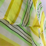 Christopher John Rogers Target Womens Size 0 Yellow Striped Flowy Bright Dress Photo 4