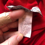 Dress Barn Vintage 90s  Long Sleeve Turtle Neck Red Size Large Photo 7