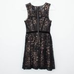Fire Los Angeles Womens Sleeveless Lace Velvet Mini Dress Size S Goth Witchy Photo 6