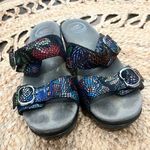 Dansko  sandal clog multi color snake skin Photo 1