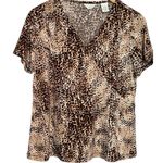 Laura Ashley Petite Medium Animal Print Shirt Photo 0
