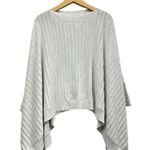 Lululemon Forward Flow Poncho Light Gray Cotton/Silk Blend One Size Size undefined Photo 0