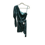 Chi Chi London JACQUARD ONE SHOULDER DRESS Photo 1