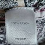 J.Jill  Paisley Patchwork Tank Top Womens‎ Size S Sleeveless Rayon Multicolor Photo 5