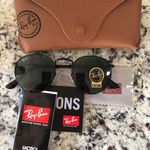 Ray-Ban  Sunglasses Round Metal Black Size 50mm  Photo 0