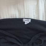 Garage  Black Crop Top Long Sleeve Photo 2