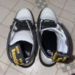 Dr. Martens  Zavala White Leather Combat Boots Women Size 37 EU 6.5 US Grunge Photo 4