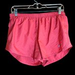 Nike Dri Fit Coral Colored Running Shorts with Zip Pocket, Lining, Drawstring Photo 9