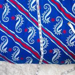 Bob Mackie Vtg Wearable Art Nautical Maxi Skirt Seahorse Artsy Whimsy Size S Photo 5