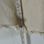 POL  Ivory Distressed Denim Jacket Sz M Photo 7