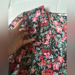 ZARA  Women’s Floral Maxi Dress Ruffle Tiered Size Medium Photo 5