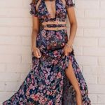 For Love & Lemons FLORA FLORAL MAXI DRESS NWT Photo 4