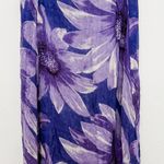Shopping with Anthony Womens Maxi Skirt Size S Purple Floral 90s Boho Tropical Photo 0