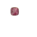 Pink Rhodochrosite Stone / Gem Gold plated Statement Ring boho chic Jewelry Photo 12