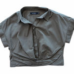 Ralph Lauren Black Label Green Short Sleeve Button Down Shirt Size 6 Photo 0