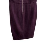 DKNY Women's Purple V-Neck Ruffled Cap-Sleeve Sheath Dress Size 4 Photo 6