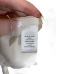 CeCe Off White Lace Sleeveless Peplum Blouse Photo 3