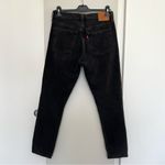 Levi's Big E Premium 501 S Jeans - Faded Black Wash - Grunge Streetwear -Size 27 Photo 4