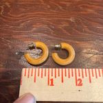 Anthropologie  Midi Wooden Hoops Photo 2