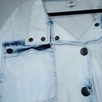 CAbi Blue Fade Wash Drew Jacket Size Small Photo 2