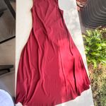 Elegant burgundy Women's Dress Red Size L Photo 3