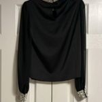 Generation Love ASHLEY CRYSTAL BLACK BLOUSE Photo 5