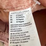 American Eagle  Corduroy Curvy Mom jeans PLUS SIZE 18 Pink Super Stretch Womens Photo 8