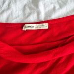 Pull & Bear Red Top Photo 2