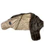 Vintage 1950's Regina Glenara by Glenoit faux fur Cape Stole Balero Wrap Brown Size M Photo 9