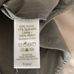 Tilley of Canada Khaki Green Textured Mini Skort sz 16 waist =39" EUC Photo 5