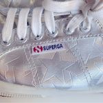 Superga 2750 Starchrome Silver Sneaker Size 10 Photo 6
