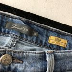 Level 99 Womens Jeans Stella Slouchy Skinny Medium Wash Distressed Stretch 30 Blue Photo 2