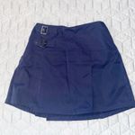 Dazy Scooter Skirt size medium navy blue pleated zipper buckle School Uniform Photo 12