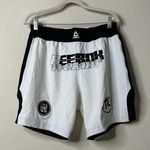 Reebok White/Black Athletic Shorts Men's Medium Photo 0