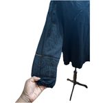 Style & Co Embroidered Floral Eyelet Lace Tunic Top Sz XXL Key Hole Flowy Classic Photo 5