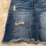 Mossimo Supply Co . Mini Cut Off Denim Skirt Photo 3