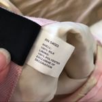 Gap 100% silk pleated skirt Women’s size 4 Geometric Print Lined Light Pink Tan Photo 2