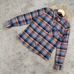 Patagonia  Women’s Organic Cotton Heywood Flannel Shirt Longsleeve in New Navy 4 Photo 4