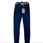 Everlane  Blue Medium Wash Authentic Stretch Mid Rise‎ Skinny Jeans Size 23 Photo 3