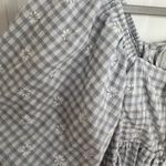 Altar'd State  Babydoll Dress Floral/gingham Photo 2