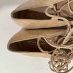 Michael Kors Cadence Suede Lace Up Espadrille Flats Blush Pink Ballet Size 6.5 Photo 6