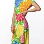 Lilly Pulitzer  Sadie Dress Zinny Floral Smocked Waist Stretch Jersey Size XS Photo 0