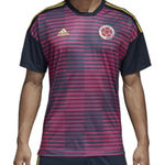 Adidas  Parley Navy/Pink Colombia National Team 2018 Prematch Training Jersey M Photo 0