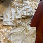 Boutique Sweat Top And Shorts Set Photo 0