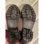 Charleston Purple Monterrey Platform Lug Sandals Chunky Heel Size 6 Photo 4