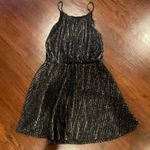 Multicolored sparkle dress. Black Size M Photo 2